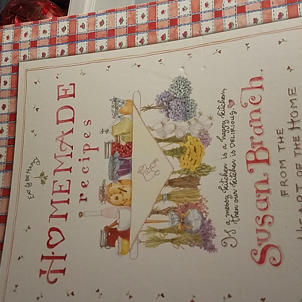 Susan Branch recipe binder